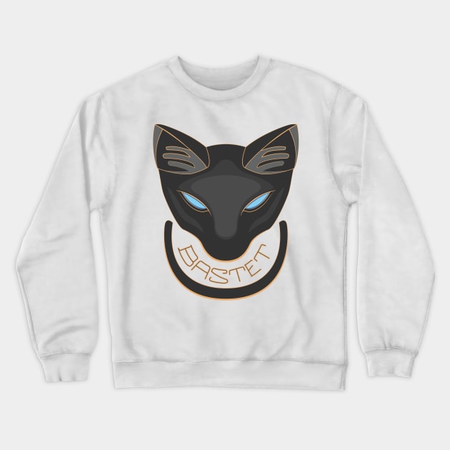 Bastet Amulet Crewneck Sweatshirt by Kat C.